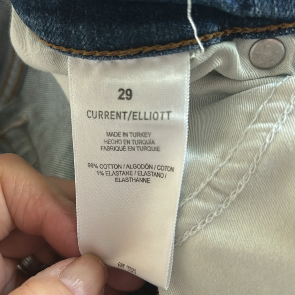 Current/Elliot Original Boyfriend Jeans Size 29 - Picture 7 of 8